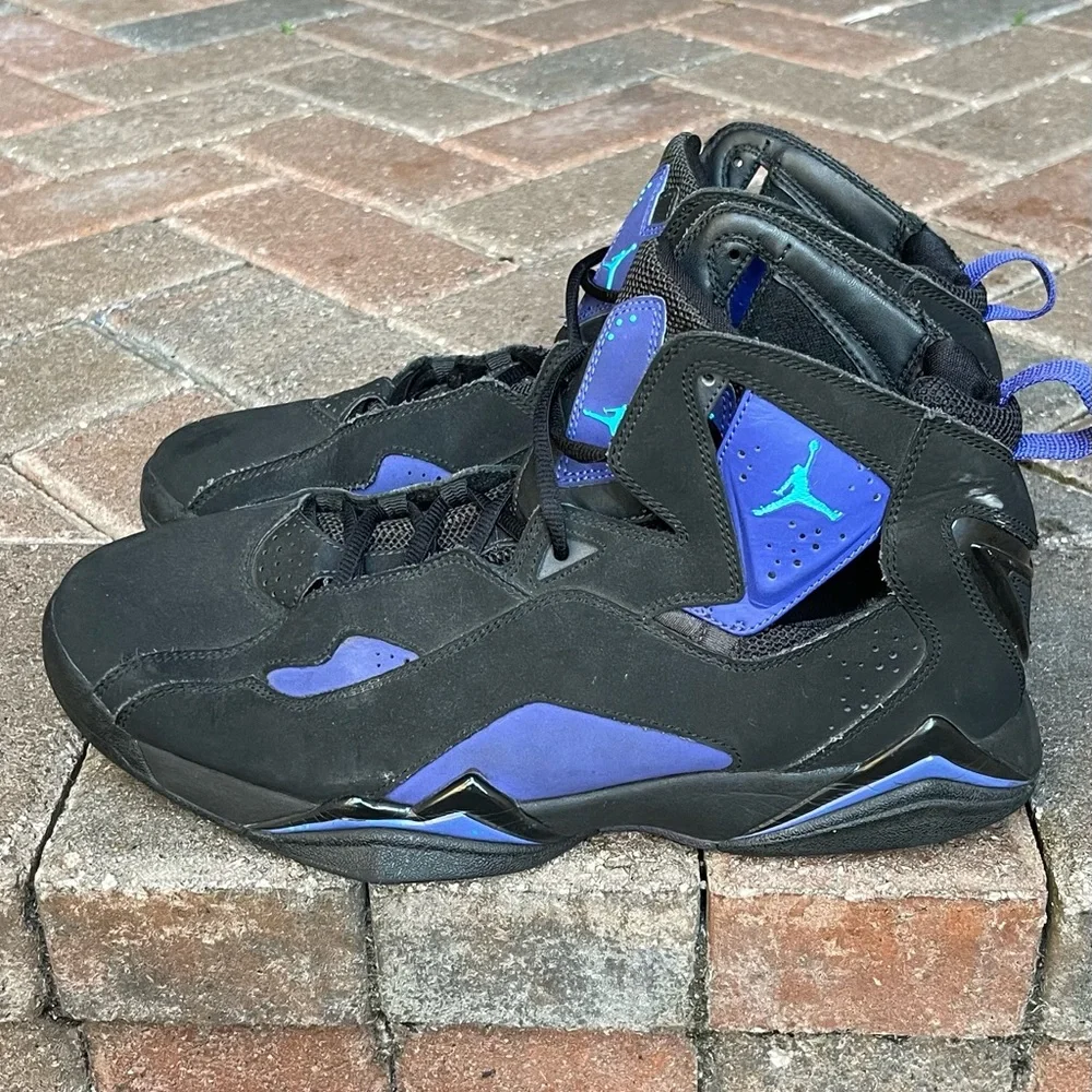 Jordan True Flight 'Black Blue Lagoon' men’s sneakers - Picture 6 of 11